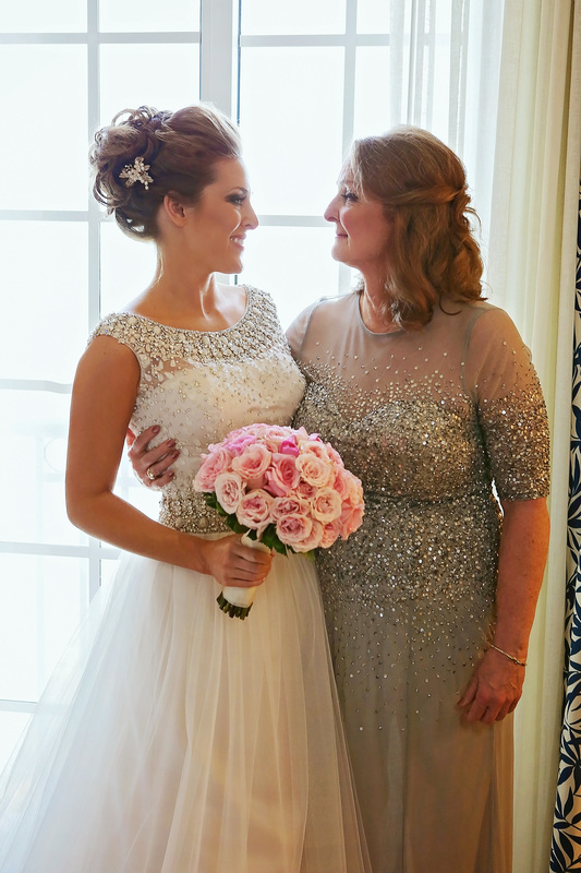 Bride and Mom Picture