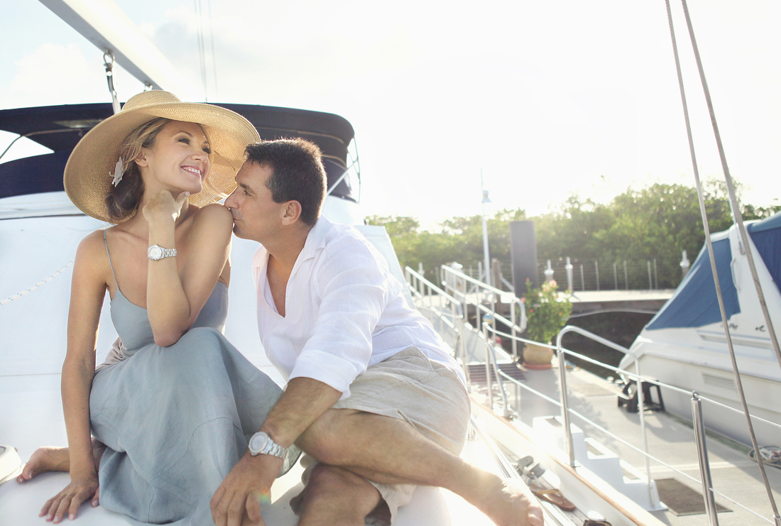 Engagement Pictures in Key West, Nautical engagement Picture, Key West Photographer, Weddings By Romi